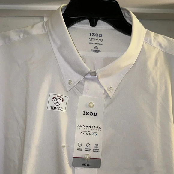IZOD Advantage Performance Co FX Long Sleeve Shirt - Picture 2 of 4